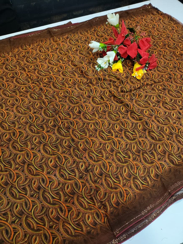 Chiffon Fancy Saree FSS64