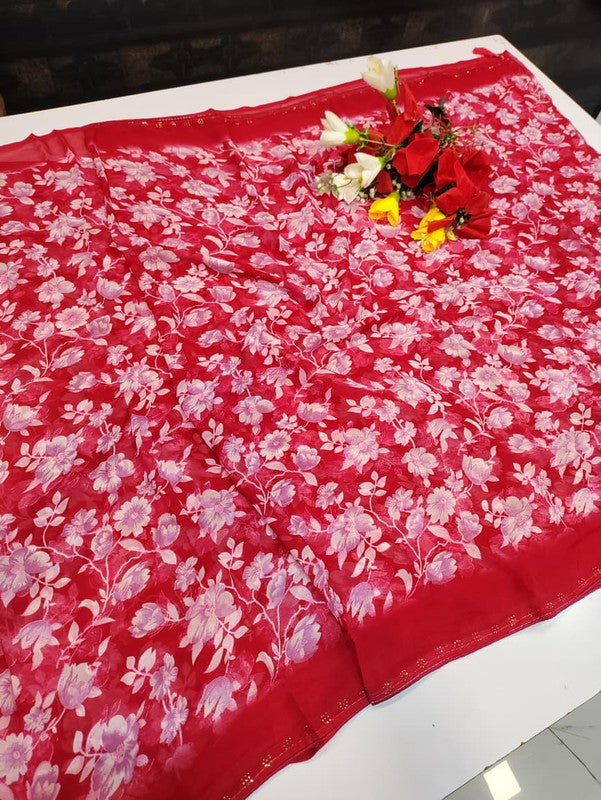 Chiffon Fancy Saree FSS93