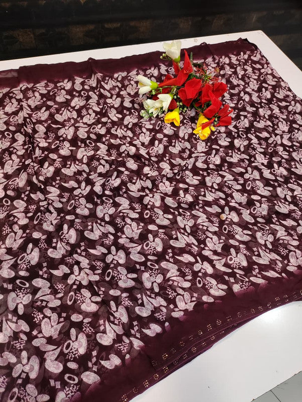 Chiffon Fancy Saree FSS79