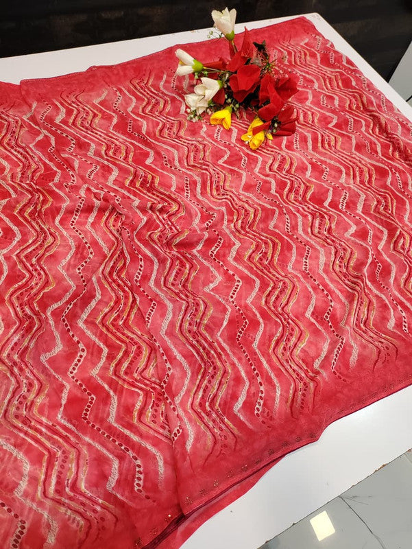 Chiffon Fancy Saree FSS84
