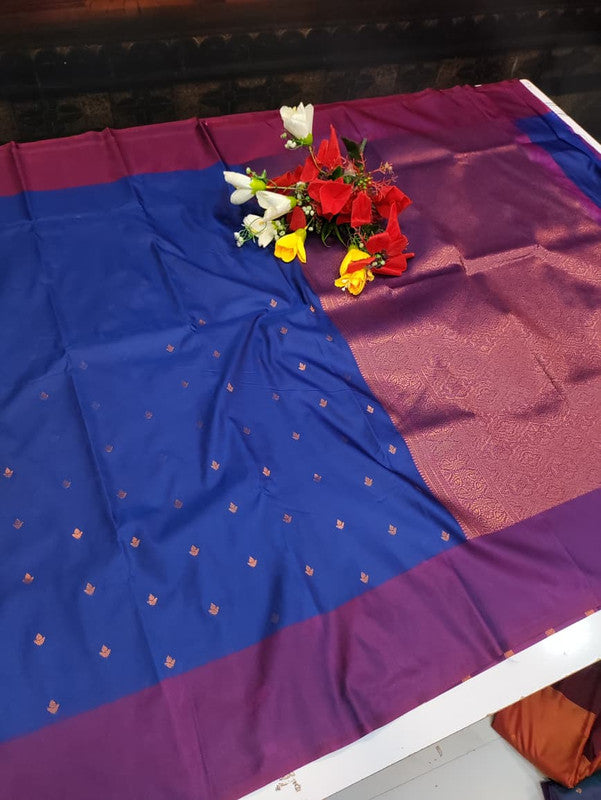 Urvashi Soft Silk Saree with elegant zari work for festival wear