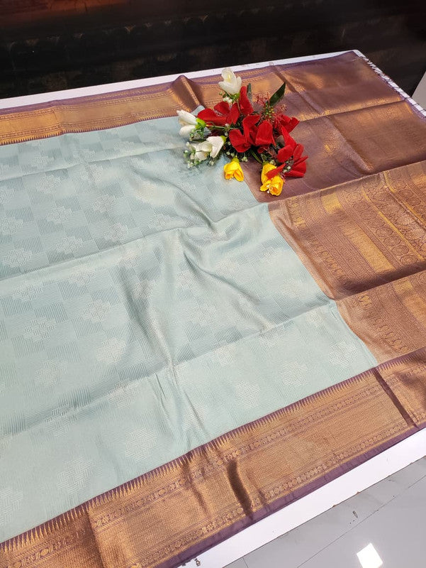 Semi Silk Saree (Mild Damage) SMS229 - Sri Sakthi Pugazh Tex SMS229 - Semi Silk