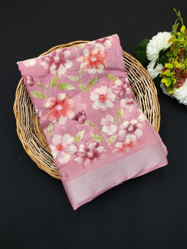 Club Linen | Printed Saree | CUP74