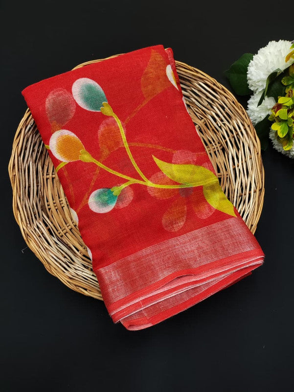 Club Linen | Printed Saree | CUP79