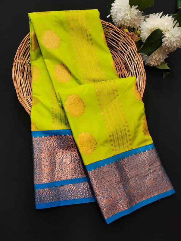 Offer Semi Silk Saree | Mild Damage | PNC85
