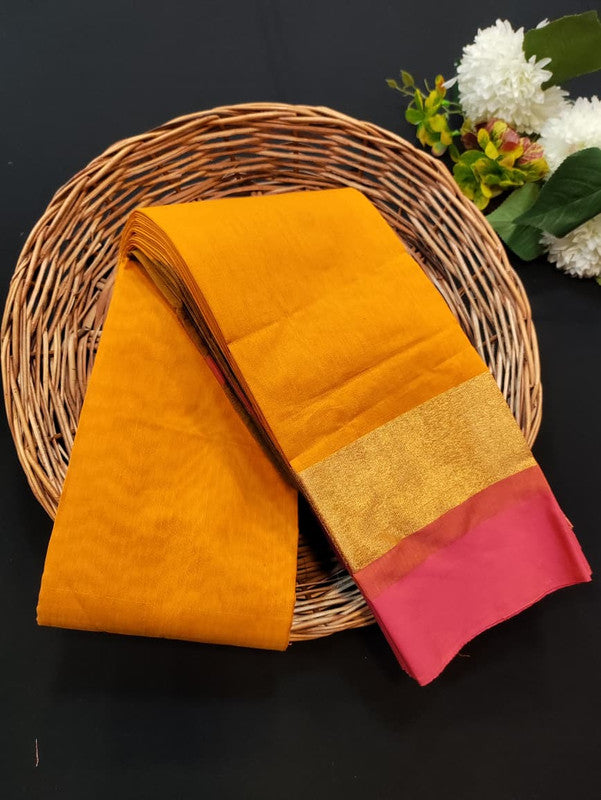Plain Cotton Saree | Zari Border | PNC33 - Sri Sakthi Pugazh Tex PNC33 - Cotton