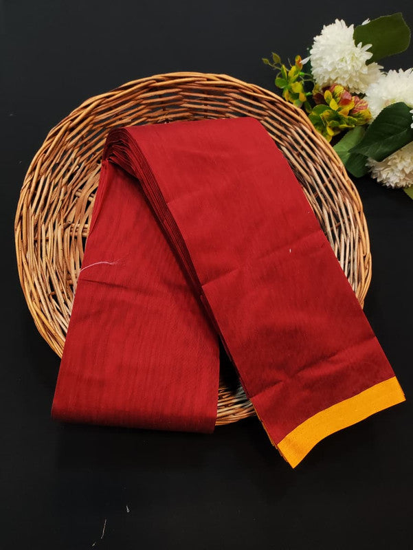 Plain Cotton Saree | Zari Border | PNC33 - Sri Sakthi Pugazh Tex PNC33 - Cotton