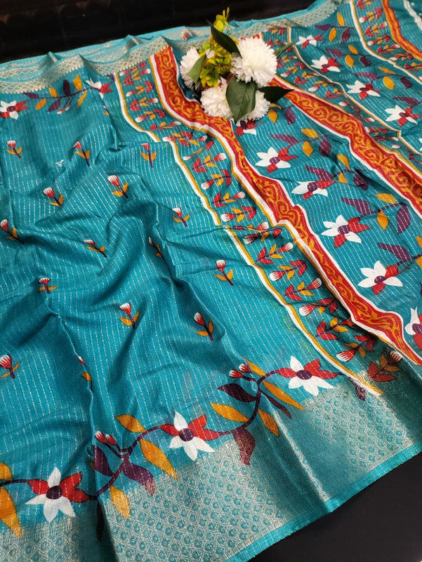 Femina Fancy Saree in Dola Vairaoosi Zari Silk for festive wear