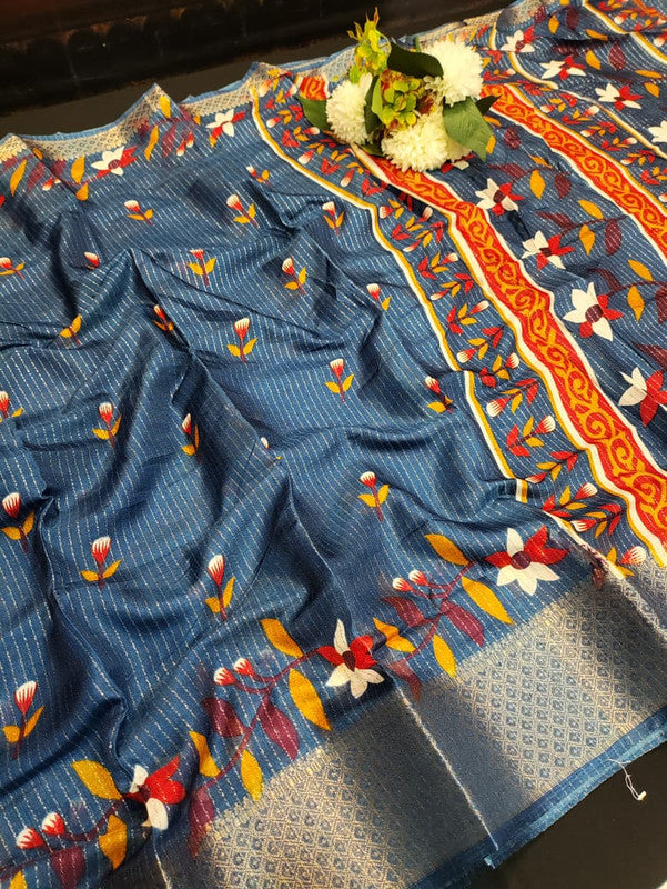 Femina Fancy Saree in Dola Vairaoosi Zari Silk for festive wear