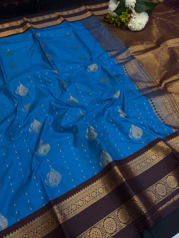 Vennila Semi Silk Saree | Zari Work | VNN81 - Sri Sakthi Pugazh Tex - Semi Silk