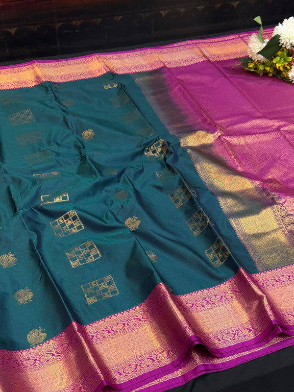 Vennila Semi Silk Saree | Zari Work | VNN81 - Sri Sakthi Pugazh Tex - Semi Silk