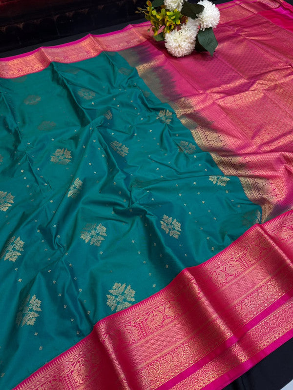 Vennila Semi Silk Saree | Zari Work | VNN81 - Sri Sakthi Pugazh Tex - Semi Silk