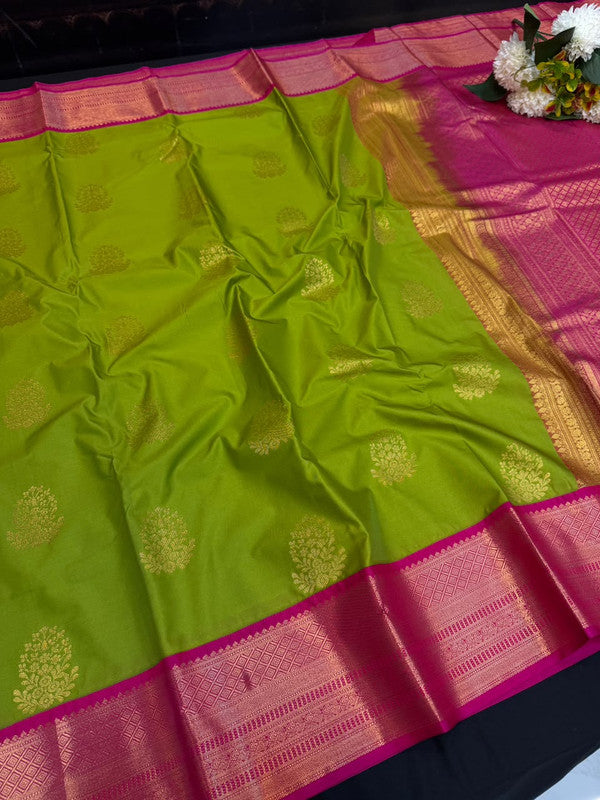 Vennila Semi Silk Saree | Zari Work | VNN81 - Sri Sakthi Pugazh Tex - Semi Silk