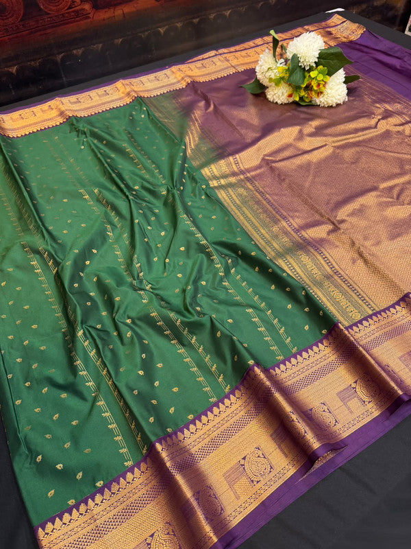 Vennila Semi Silk Saree | Zari Work | VNN81 - Sri Sakthi Pugazh Tex - Semi Silk