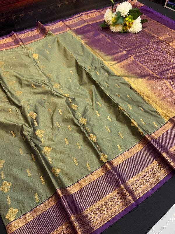 Vennila Semi Silk Saree | Zari Work | VNN81 - Sri Sakthi Pugazh Tex - Semi Silk