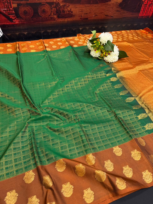 Vennila Semi Silk Saree | Zari Work | VNN81 - Sri Sakthi Pugazh Tex - Semi Silk