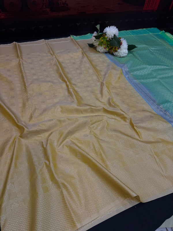 Vennila Semi Silk Saree | Zari Work | VNN81 - Sri Sakthi Pugazh Tex - Semi Silk