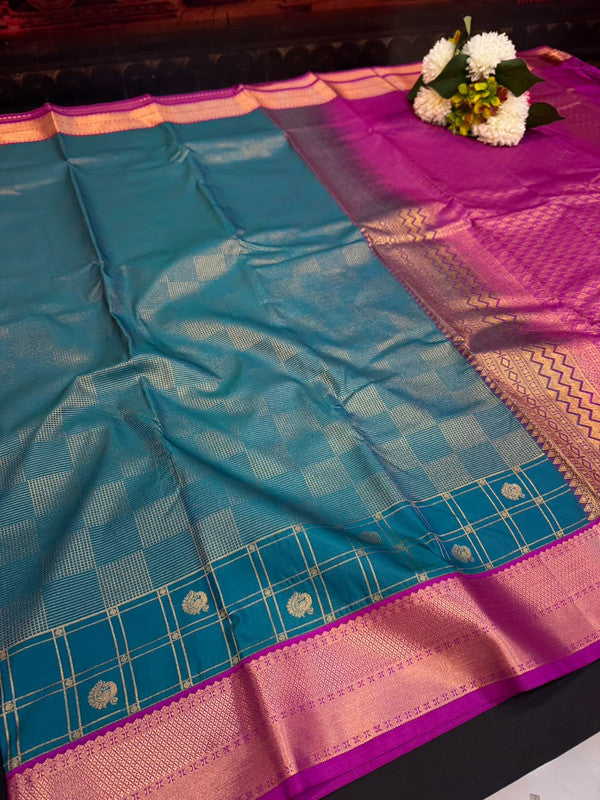 Vennila Semi Silk Saree | Zari Work | VNN81 - Sri Sakthi Pugazh Tex - Semi Silk