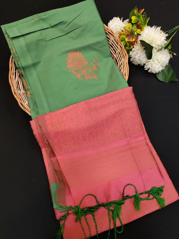 Kural Soft Silk (Aadi Offer BT-8) Take 5 Each Saree Rs.399/- KR363