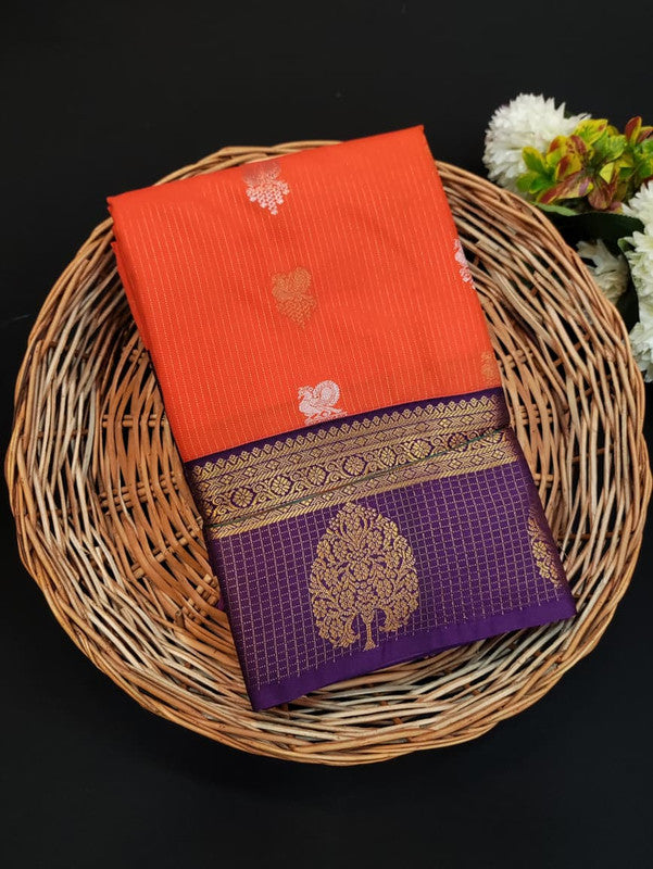 Luxury Semi Silk Saree for Women – Elegant Party Wear