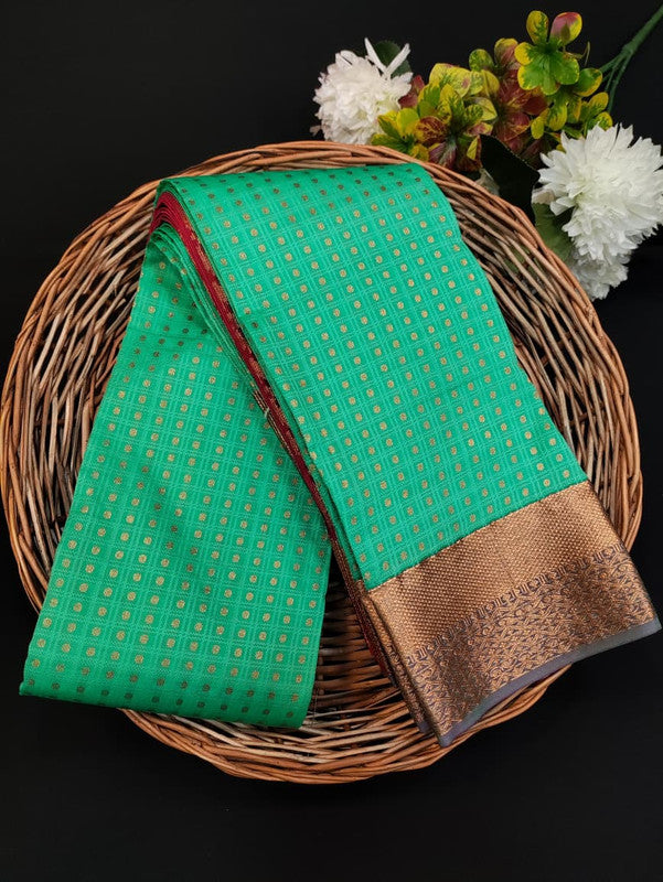 Diya Soft Silk Thousand Butta Saree for Women