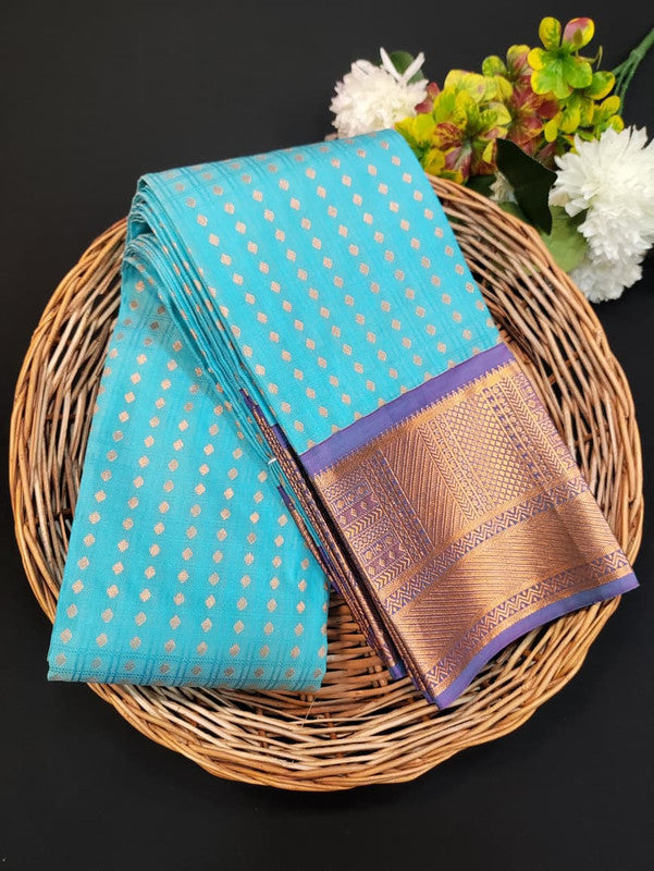 Diya Soft Silk Thousand Butta Saree for Women
