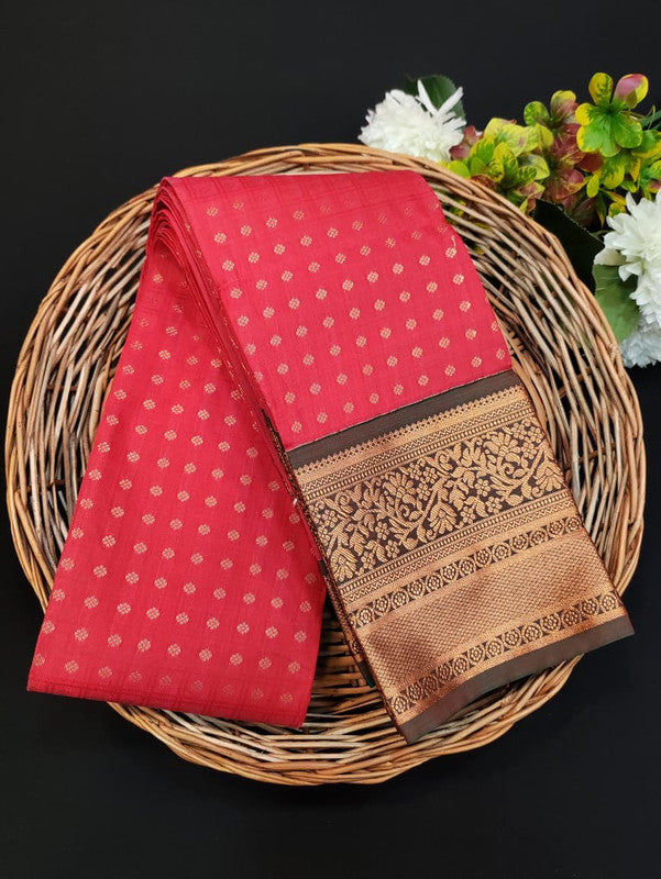 Diya Soft Silk Thousand Butta Saree for Women