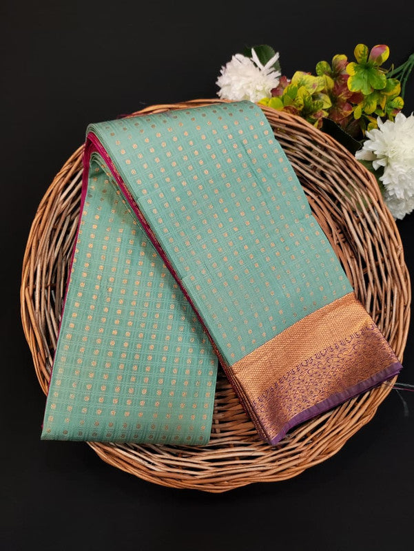 Diya Soft Silk Thousand Butta Saree for Women