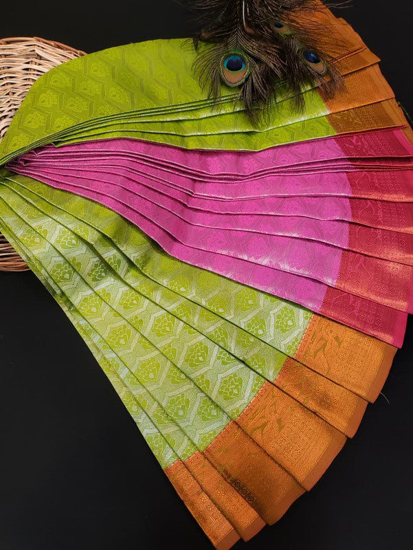 Premium Poontamil Tissue Saree in soft silk for party wear