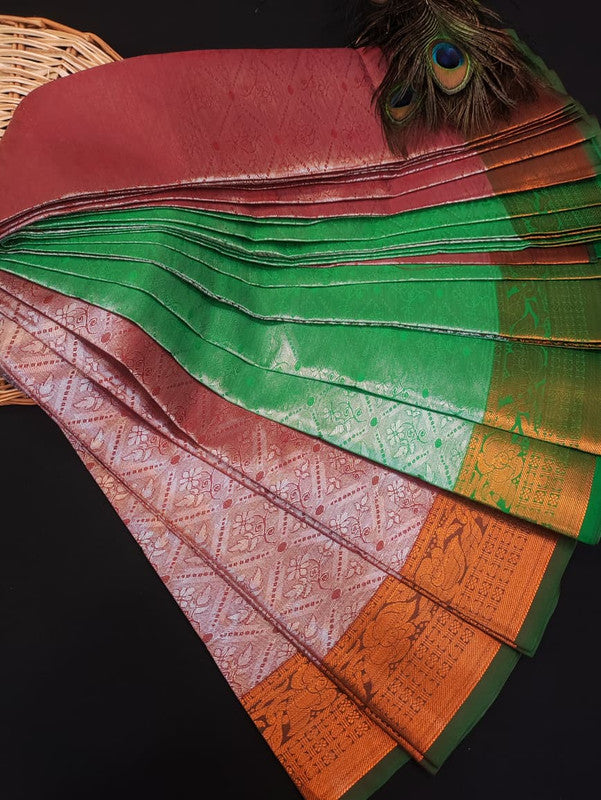 Premium Poontamil Tissue Saree in soft silk for party wear