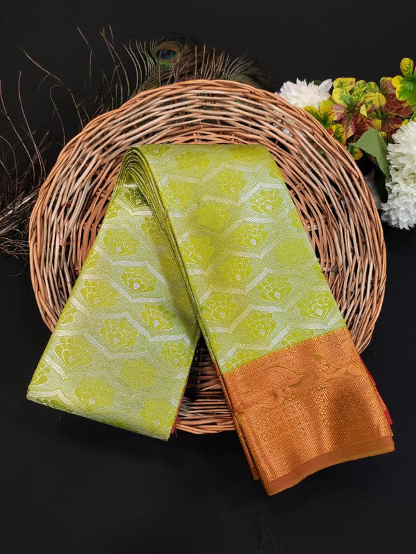 Premium Poontamil Tissue Saree in soft silk for party wear