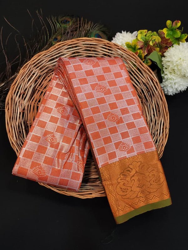 Premium Poontamil Tissue Saree in soft silk for party wear