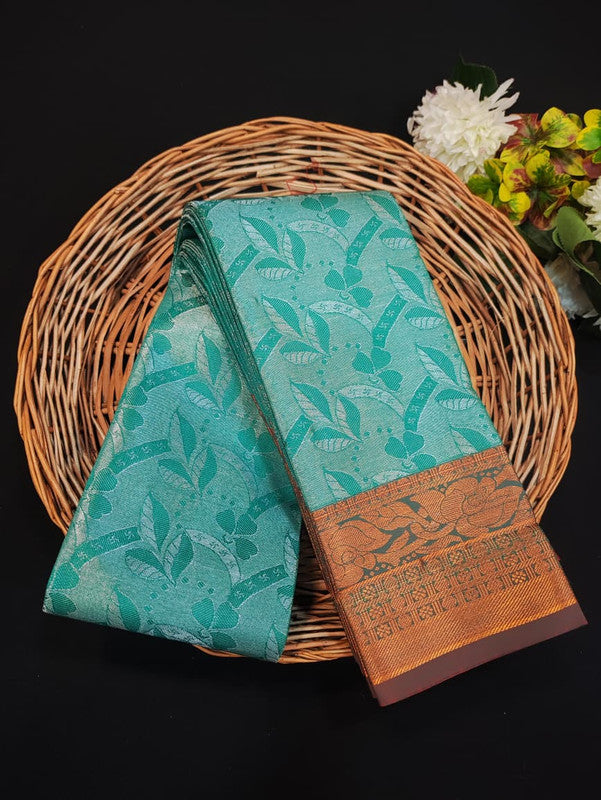 Premium Poontamil Tissue Saree in soft silk for party wear