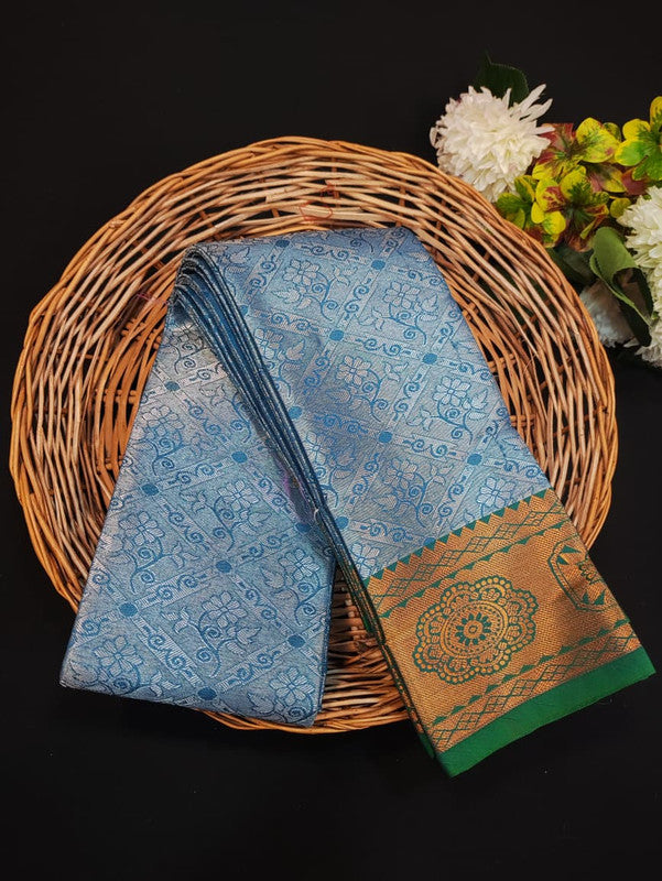 Premium Poontamil Tissue Saree in soft silk for party wear