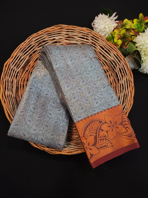 Premium Poontamil Tissue Saree in soft silk for party wear