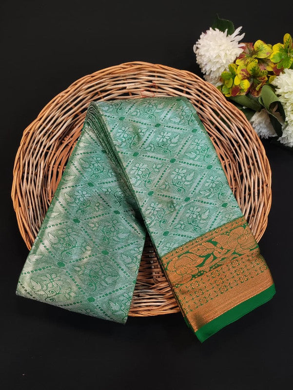 Premium Poontamil Tissue Saree in soft silk for party wear