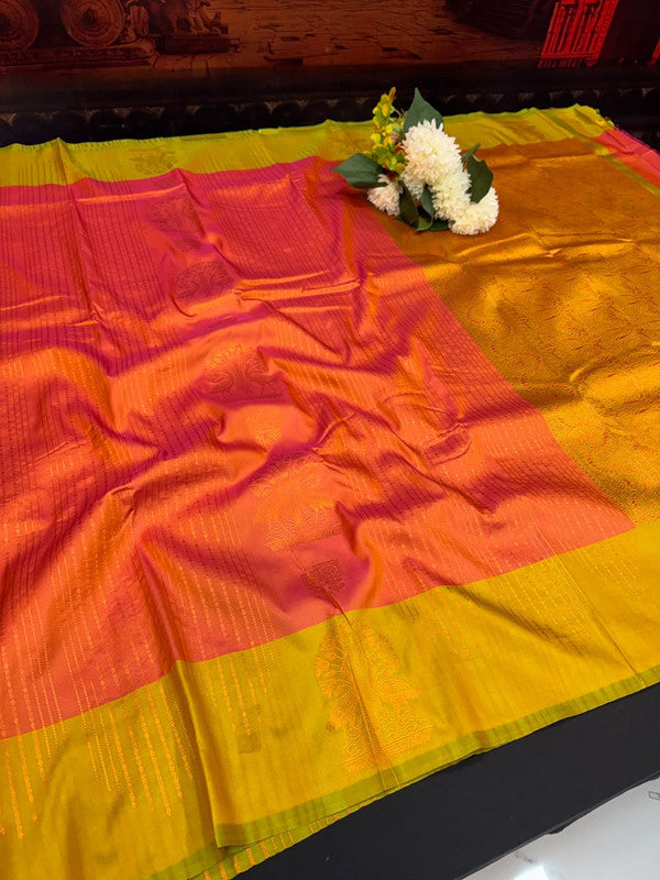 Rain Drop Soft Silk Saree for Party Wear