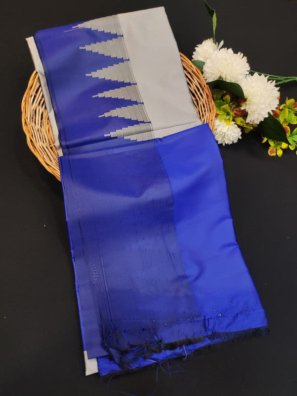 Offer Semi Silk Mild Damage Saree for Party Wear