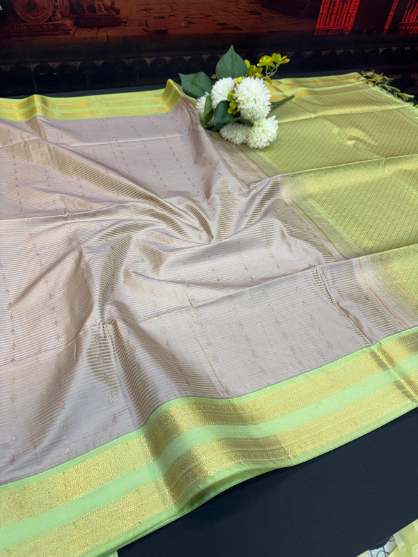 Offer Semi Silk Mild Damage Saree for Party Wear