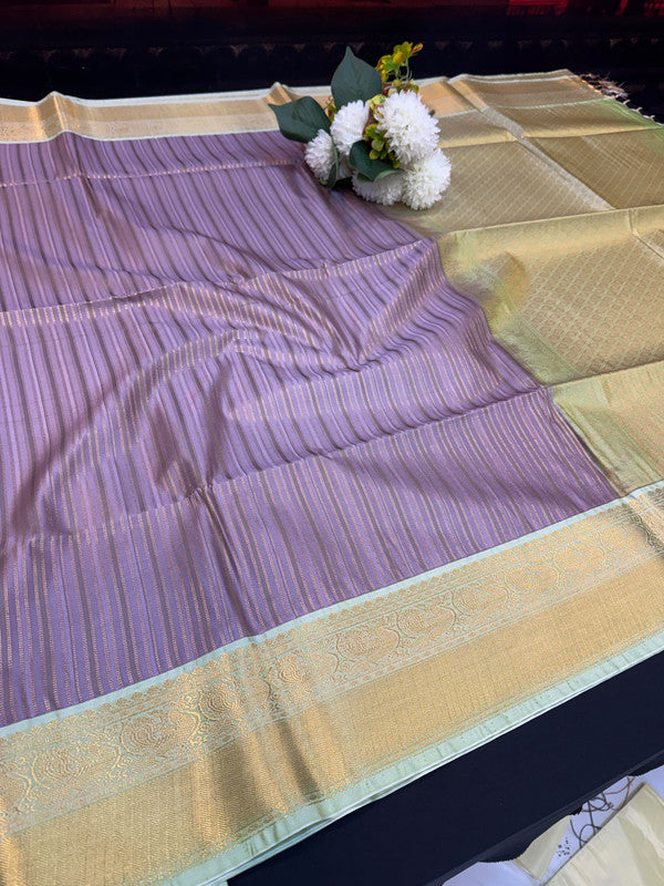 Offer Semi Silk Mild Damage Saree for Party Wear