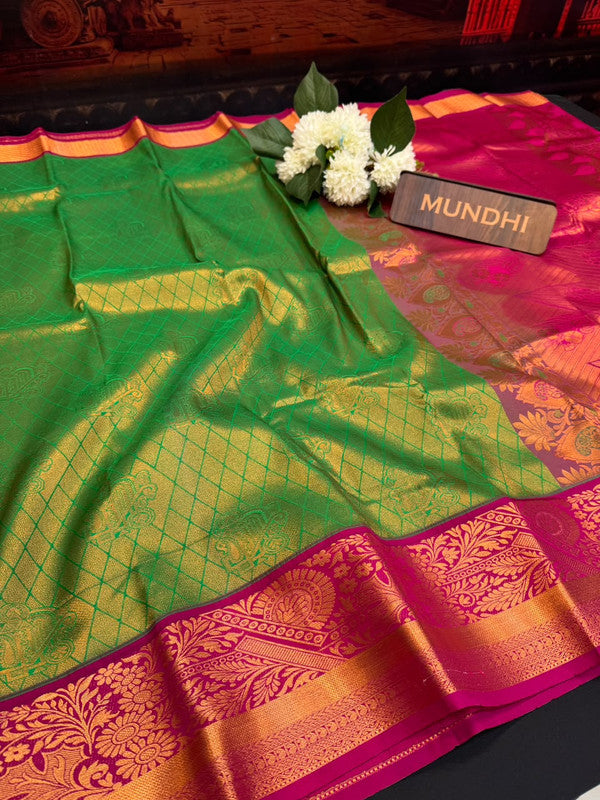 Luxury Rapier Saree with zari work for party wear