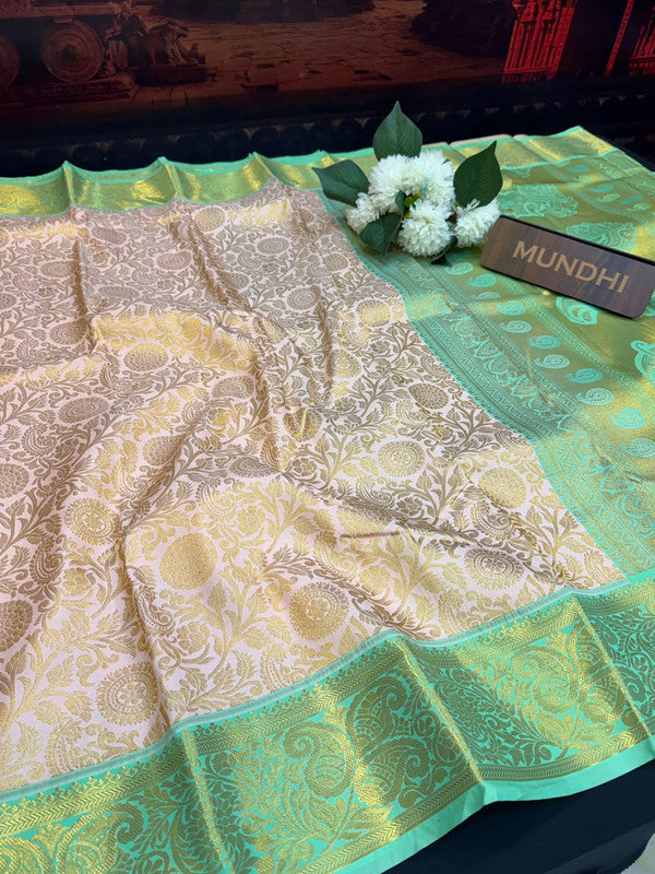 Luxury Rapier Saree with zari work for party wear