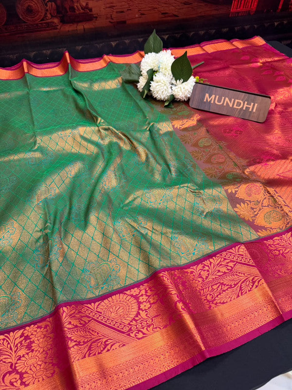 Luxury Rapier Saree with zari work for party wear