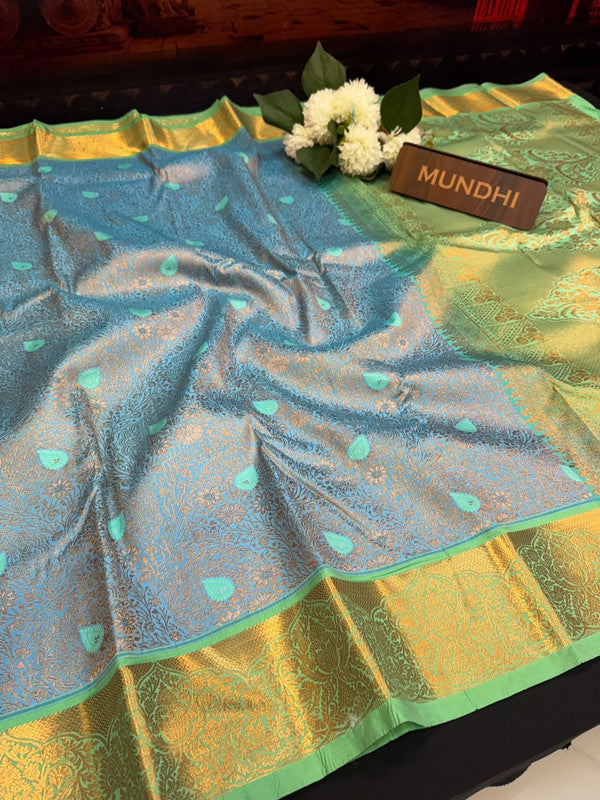 Luxury Rapier Saree with zari work for party wear