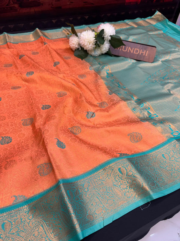 Luxury Rapier Saree with zari work for party wear