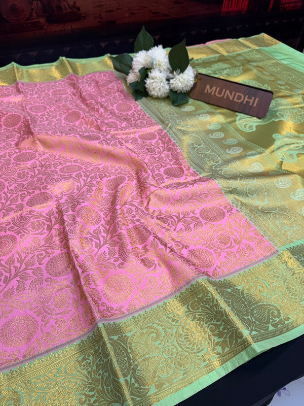 Luxury Rapier Saree with zari work for party wear