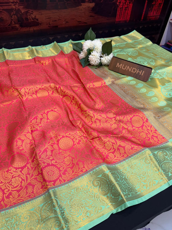 Luxury Rapier Saree with zari work for party wear