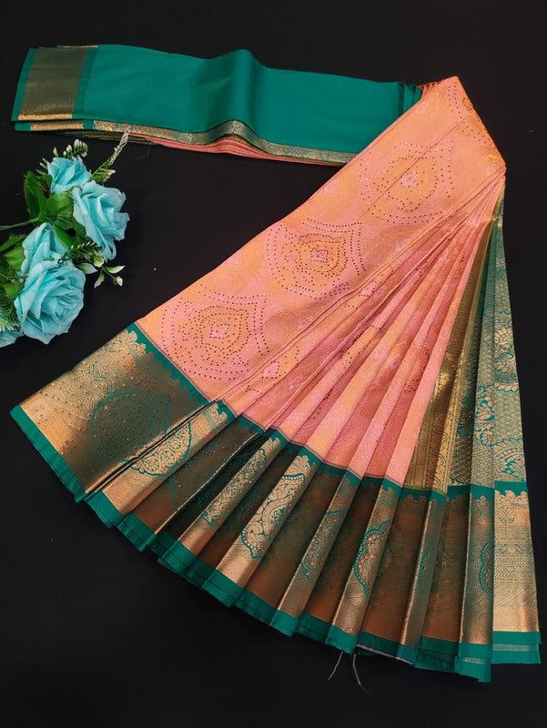 Luxury Rapier Saree with zari work for party wear