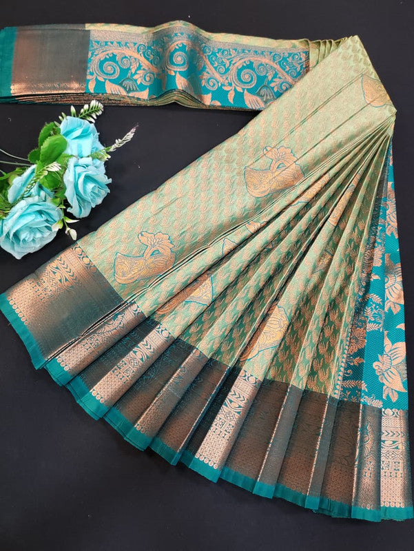 Luxury Rapier Saree with zari work for party wear