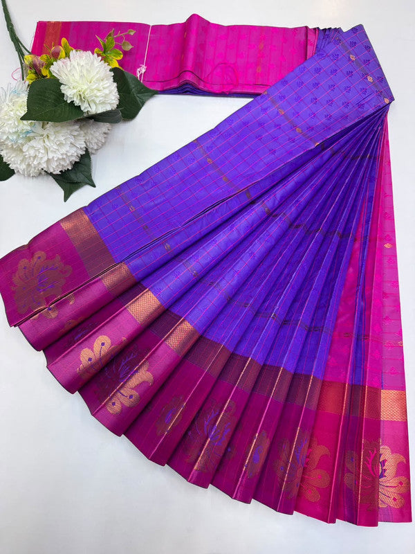 Premium Sivaranjini Saree with elegant Zari work for wedding wear